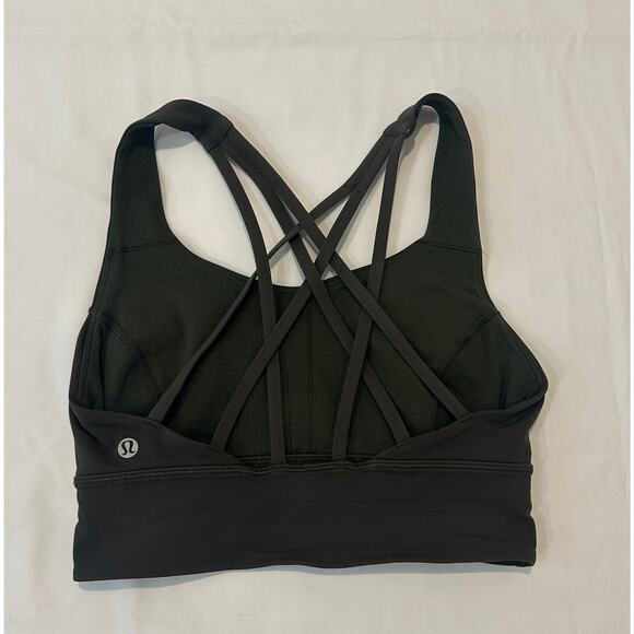 Lululemon women's Medium Impact Longline Sports Bra Size 4 - Picture 2 of 3